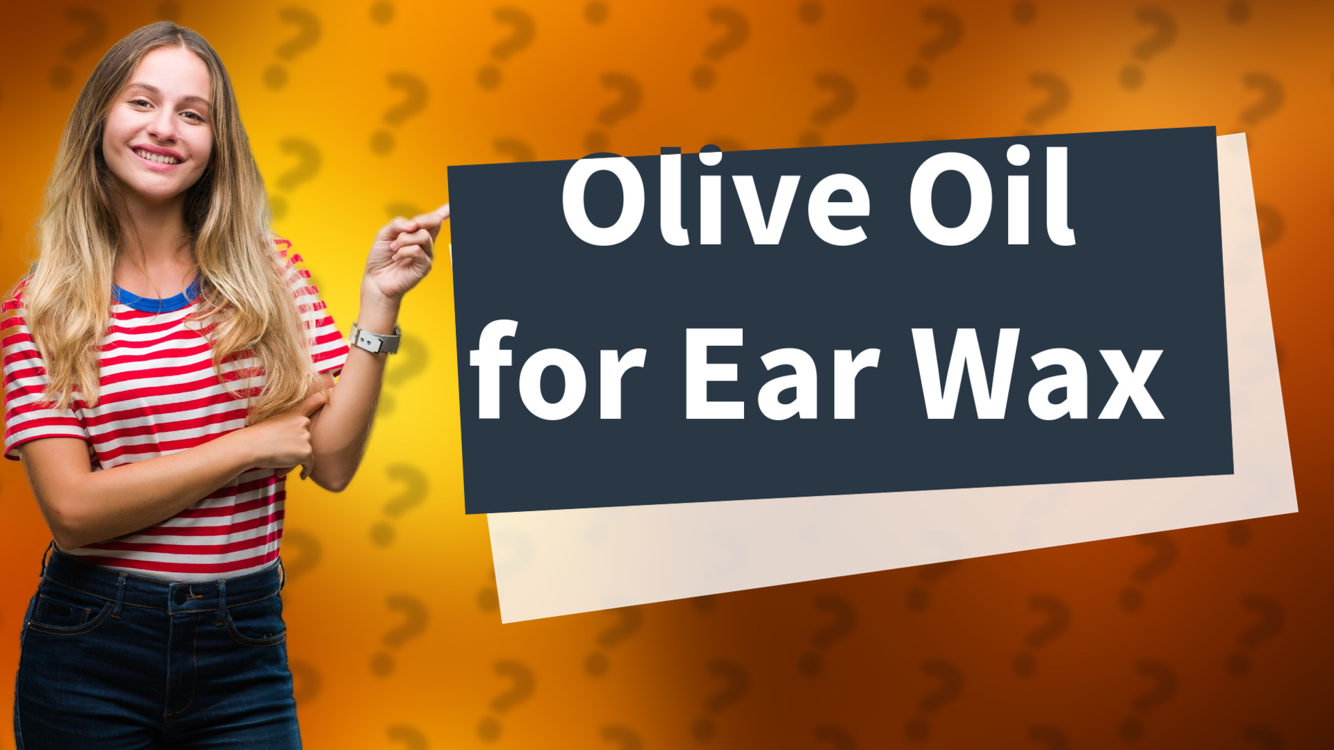 Olive Oil for Ear Wax