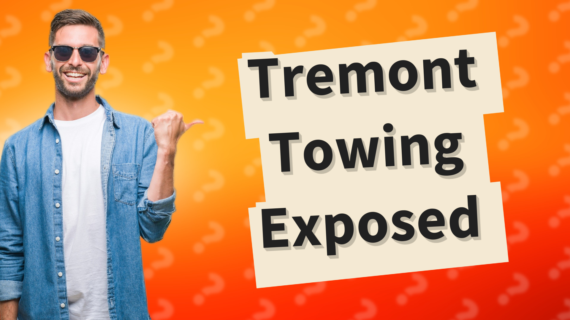 Tremont Towing Exposed