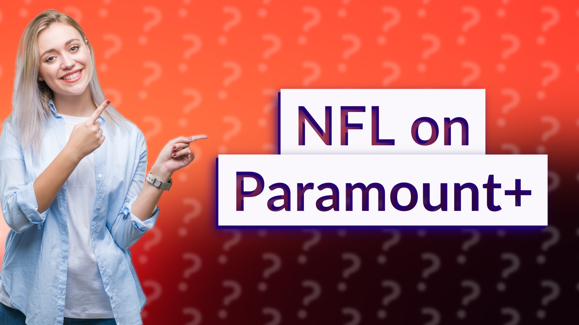NFL on Paramount+
