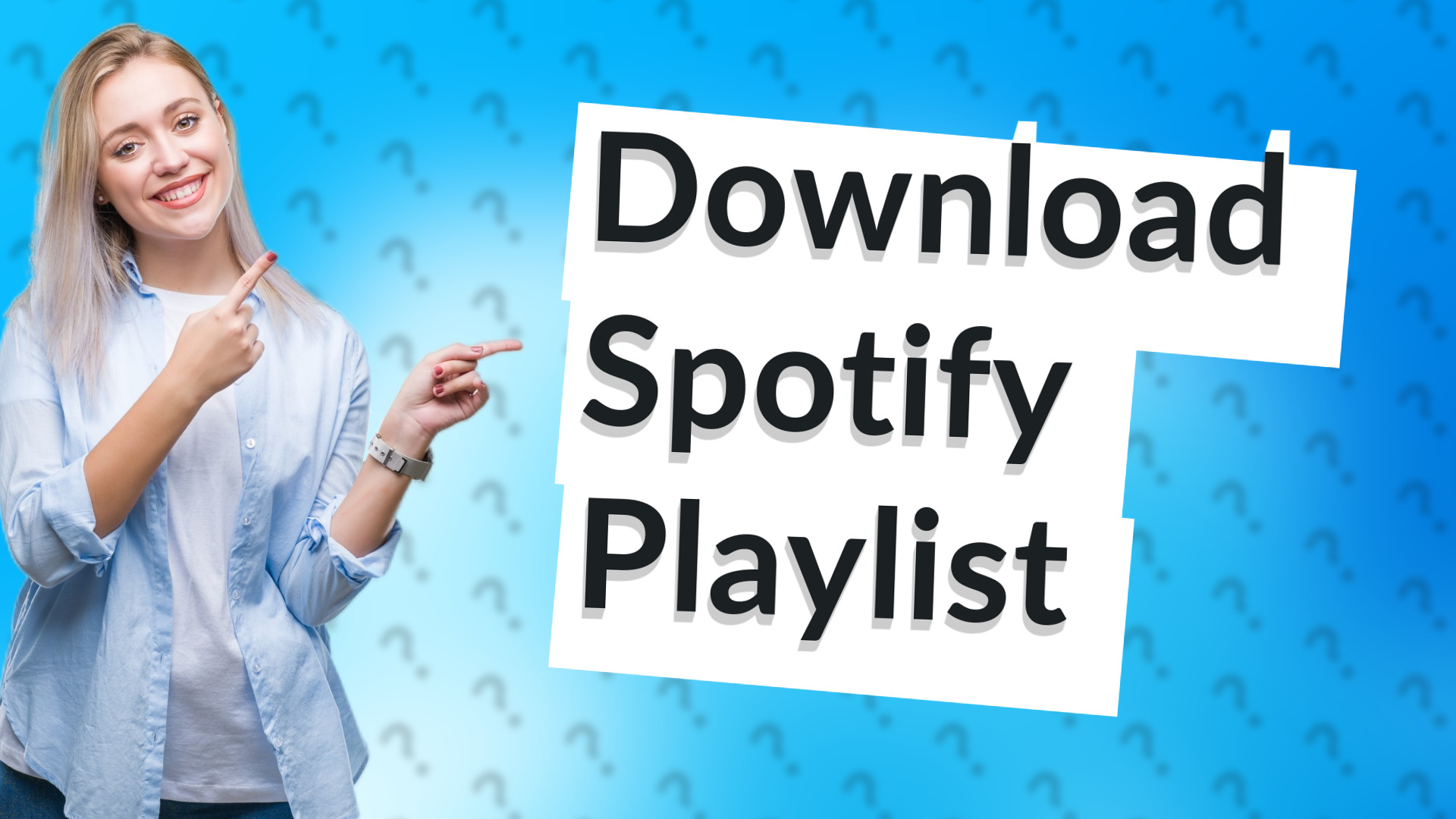 Download Spotify Playlist