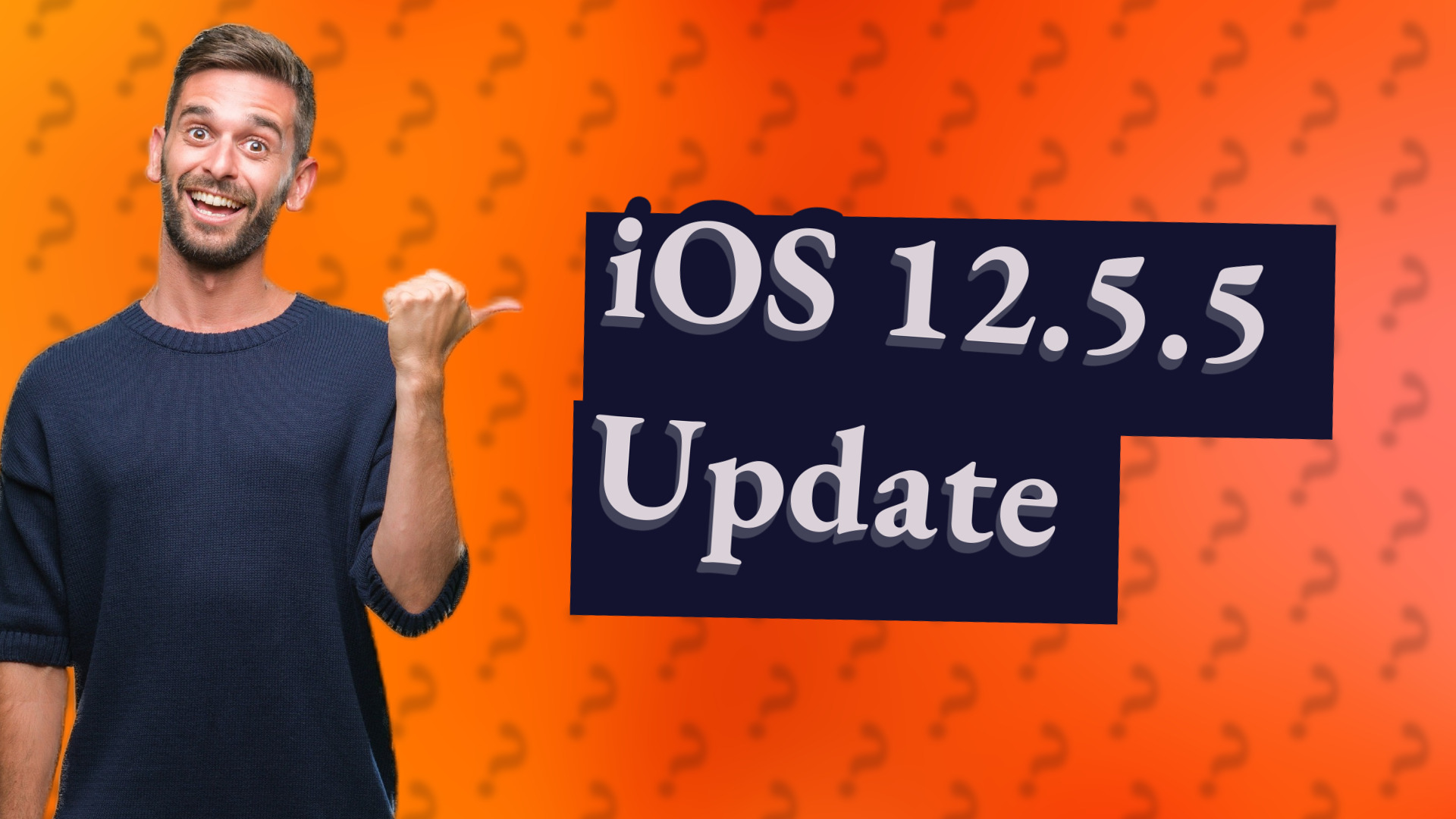 iOS 12.5.5 Update