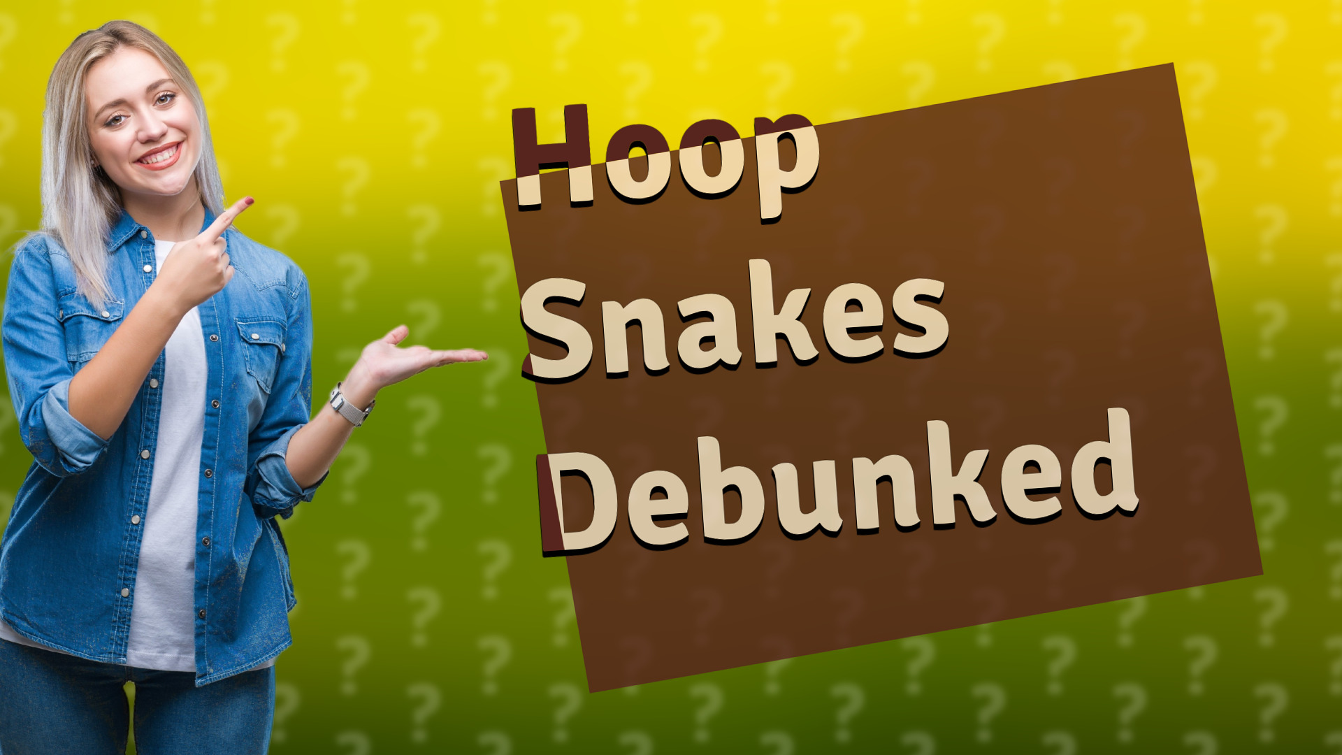 Hoop Snakes Debunked