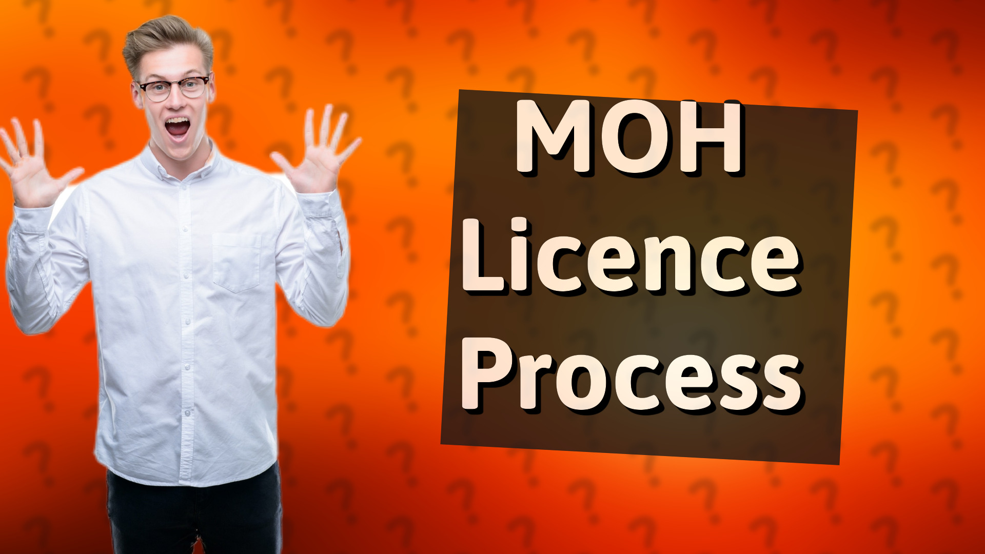 MOH Licence Process