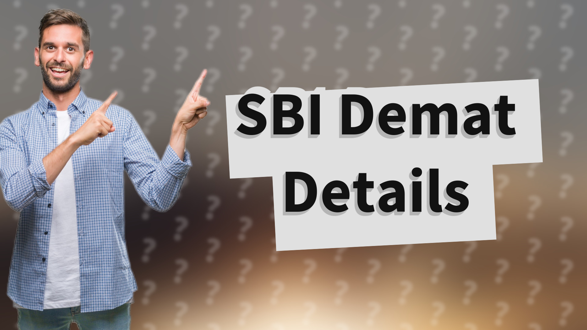 SBI Demat Details
