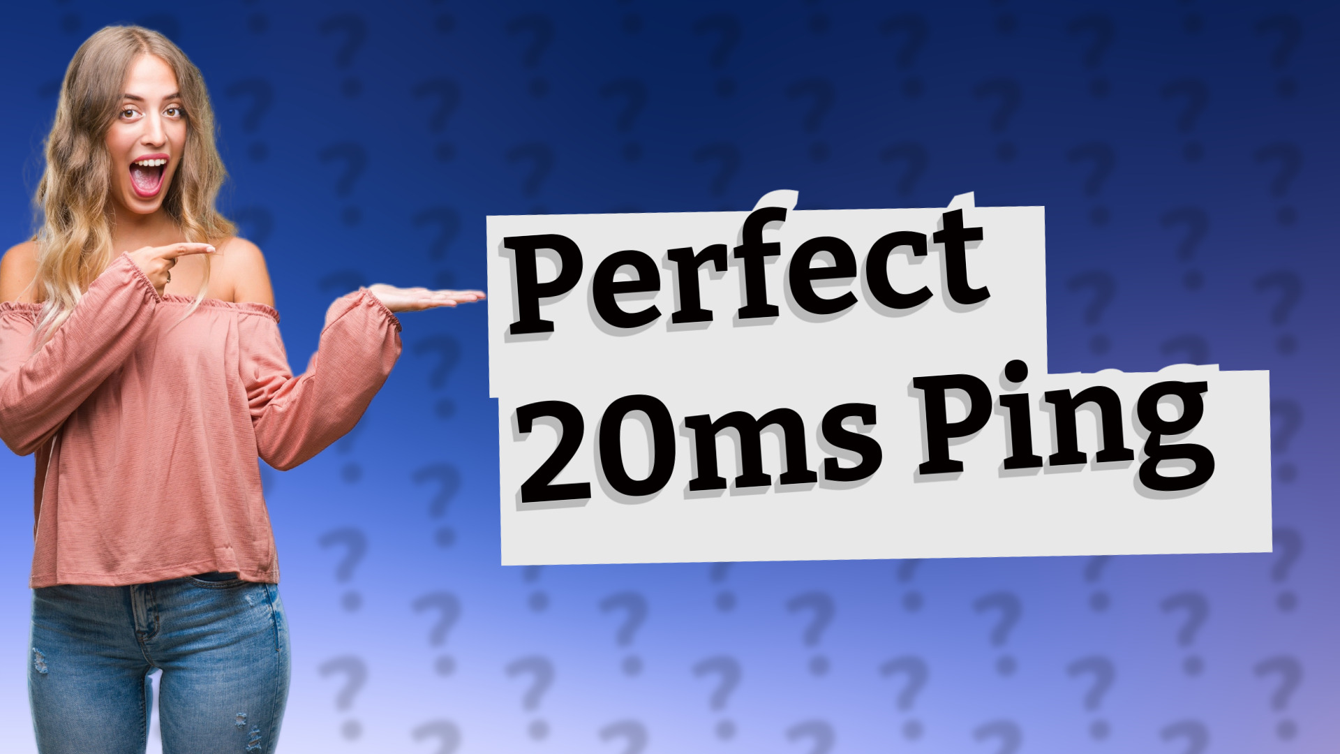 Perfect 20ms Ping