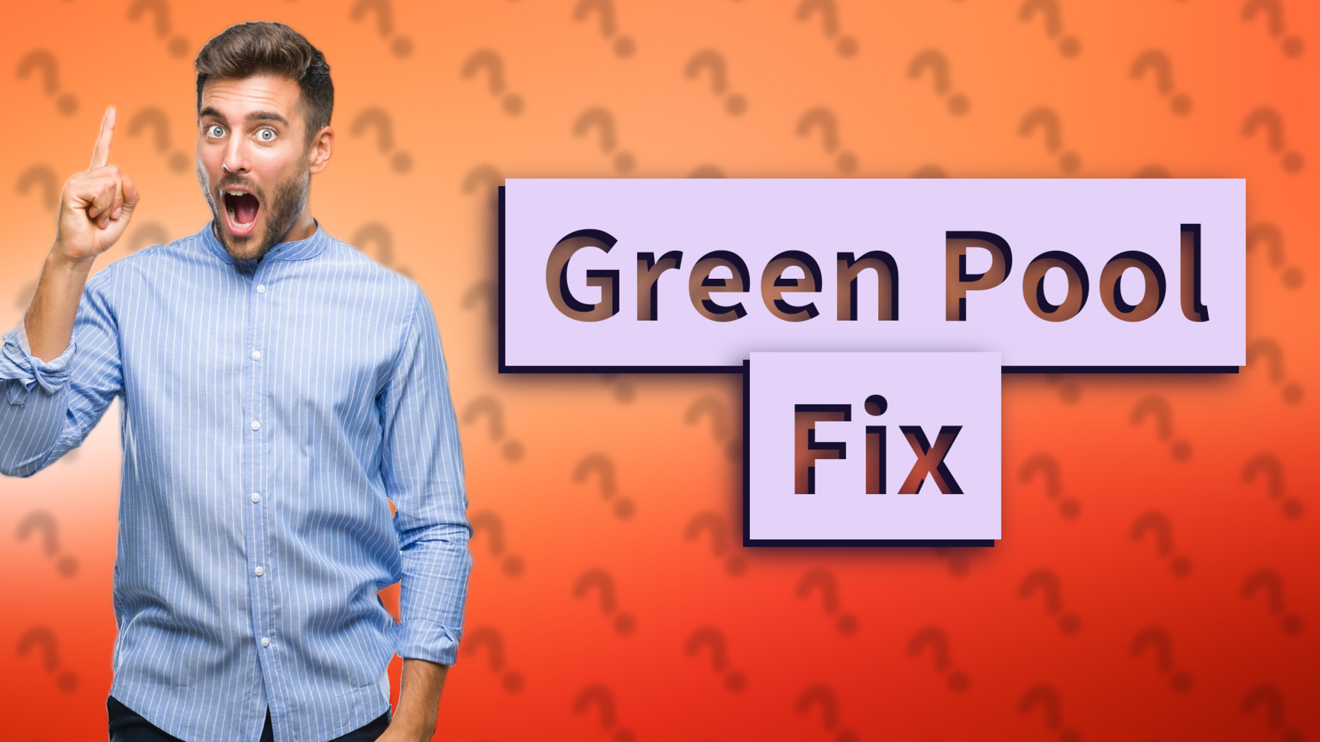 Green Pool Fix