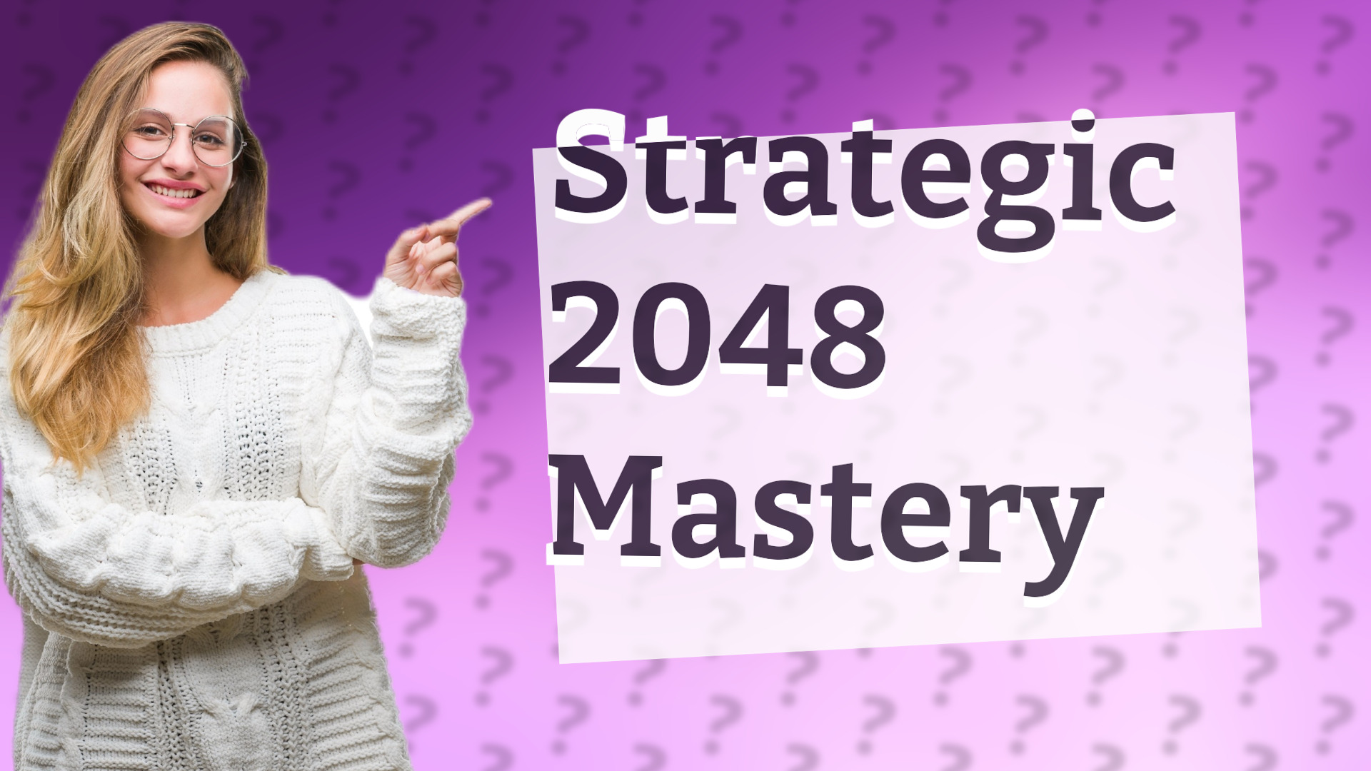 Strategic 2048 Mastery