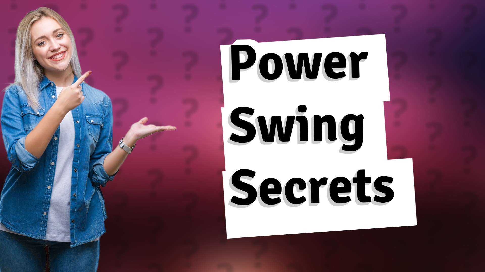 Power Swing Secrets