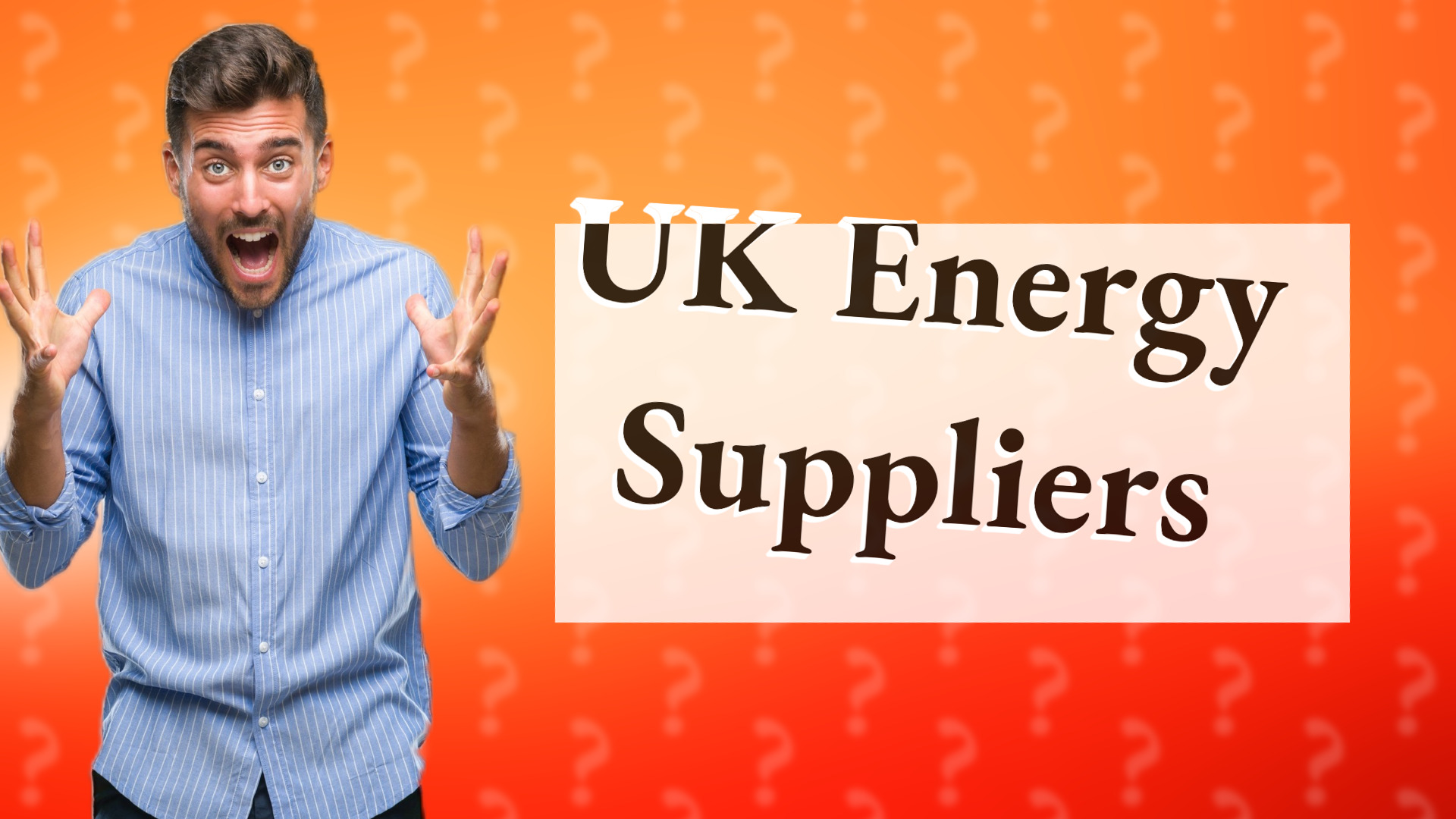 UK Energy Suppliers