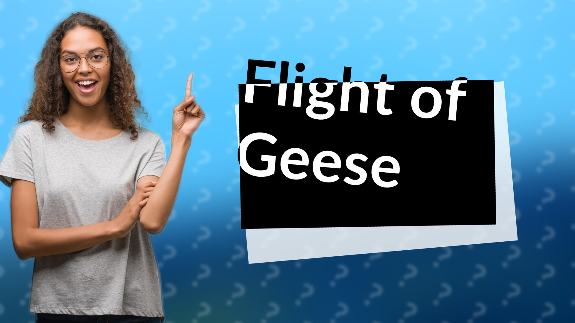 Flight of Geese