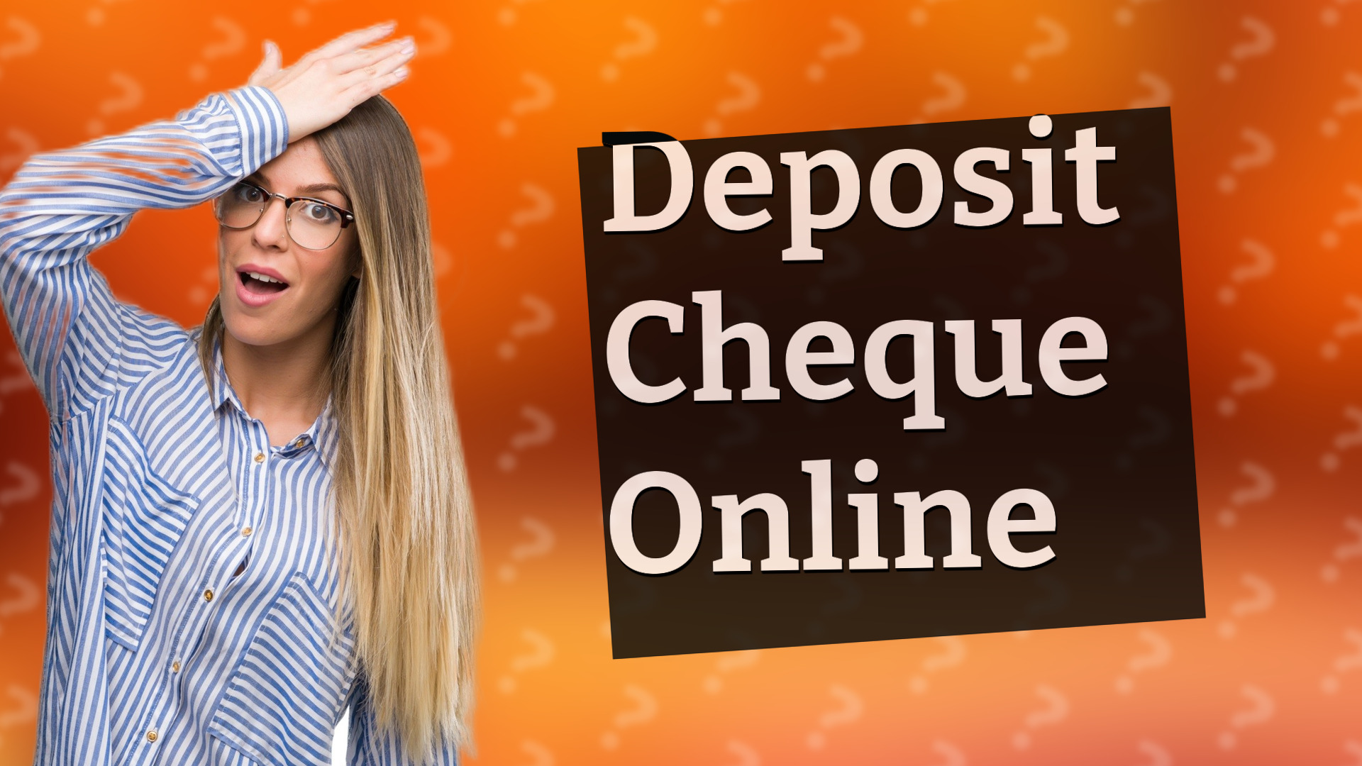 Deposit Cheque Online