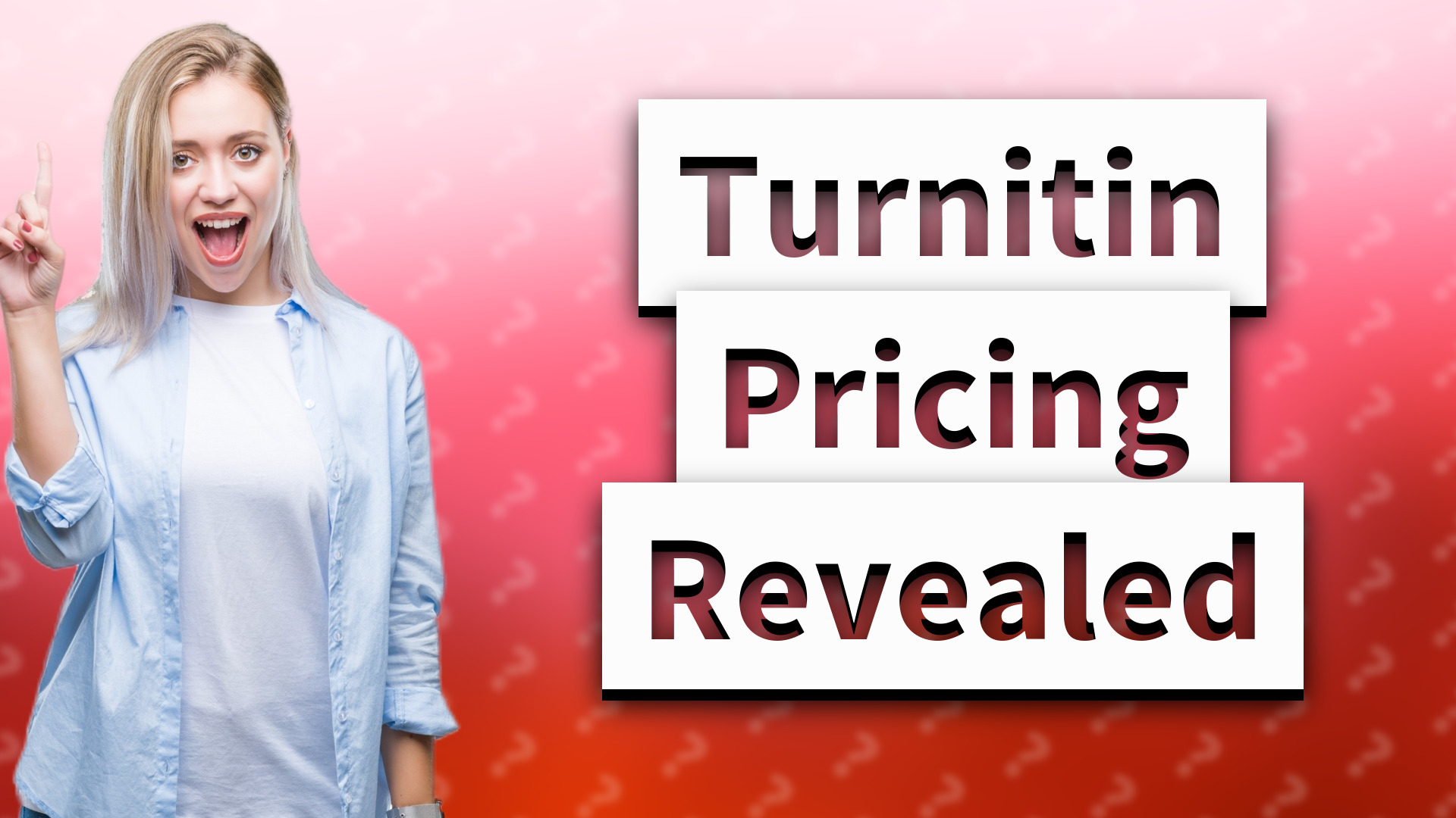 Turnitin Pricing Revealed