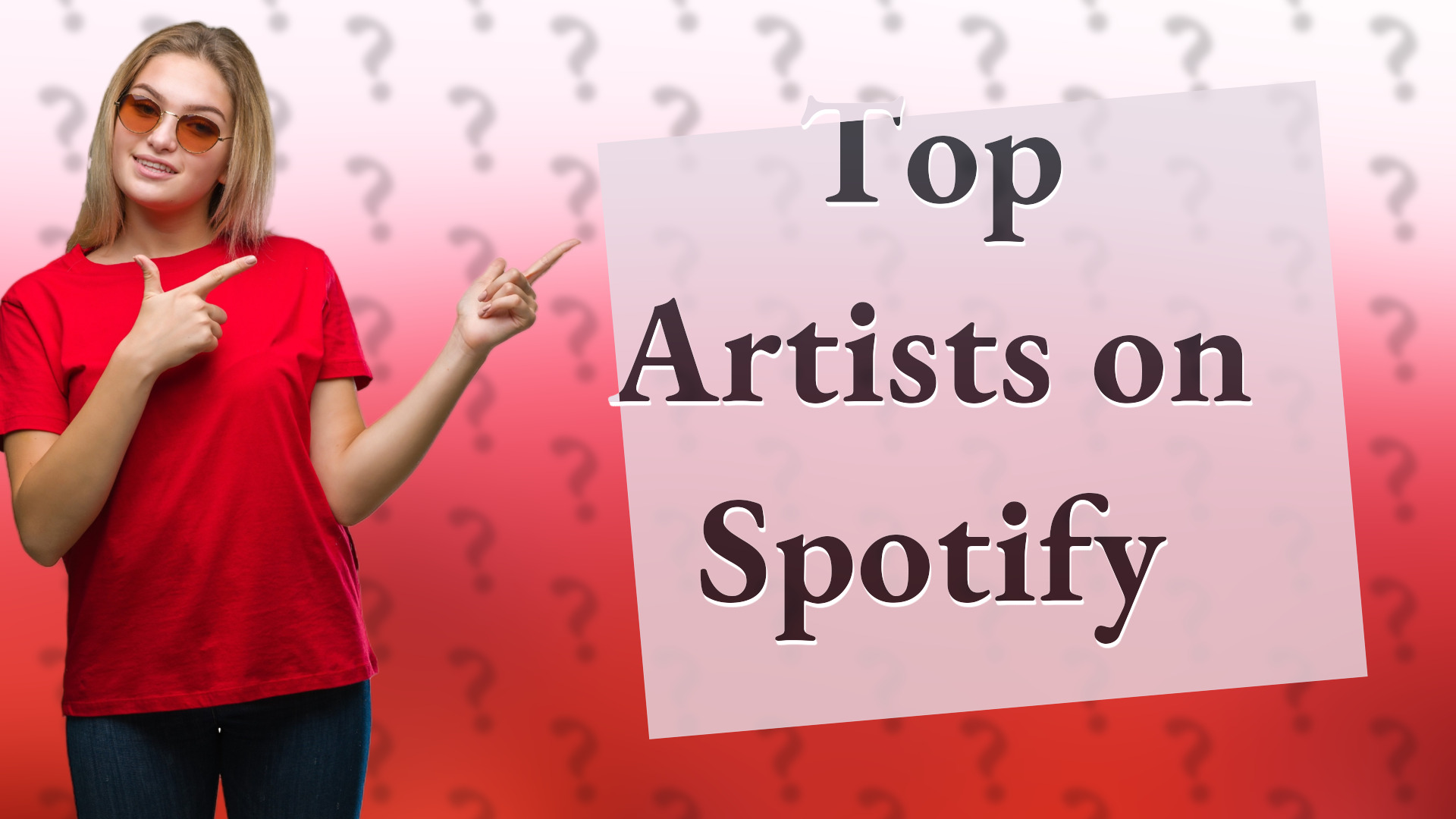 Top Artists on Spotify