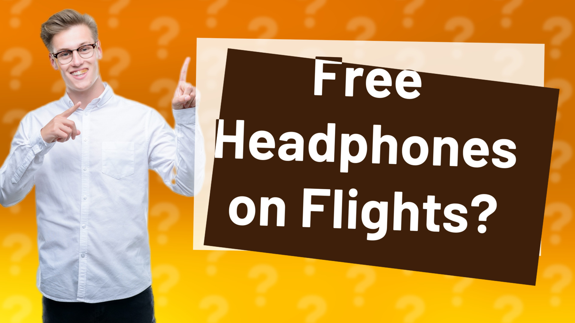 Free Headphones on Flights?