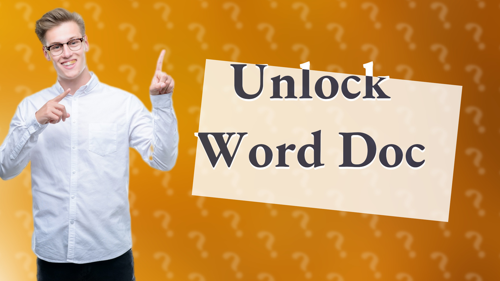 Unlock Word Doc