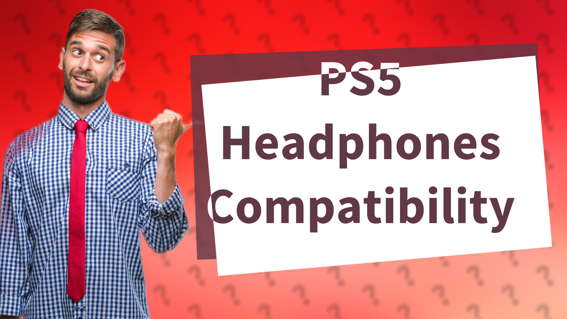 PS5 Headphones Compatibility