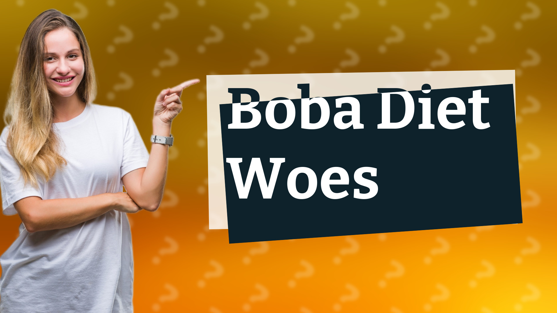 Boba Diet Woes