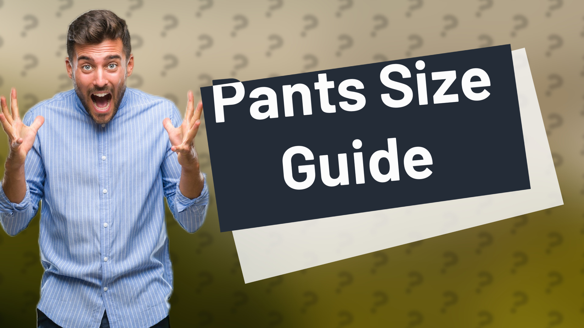 Pants Size Guide