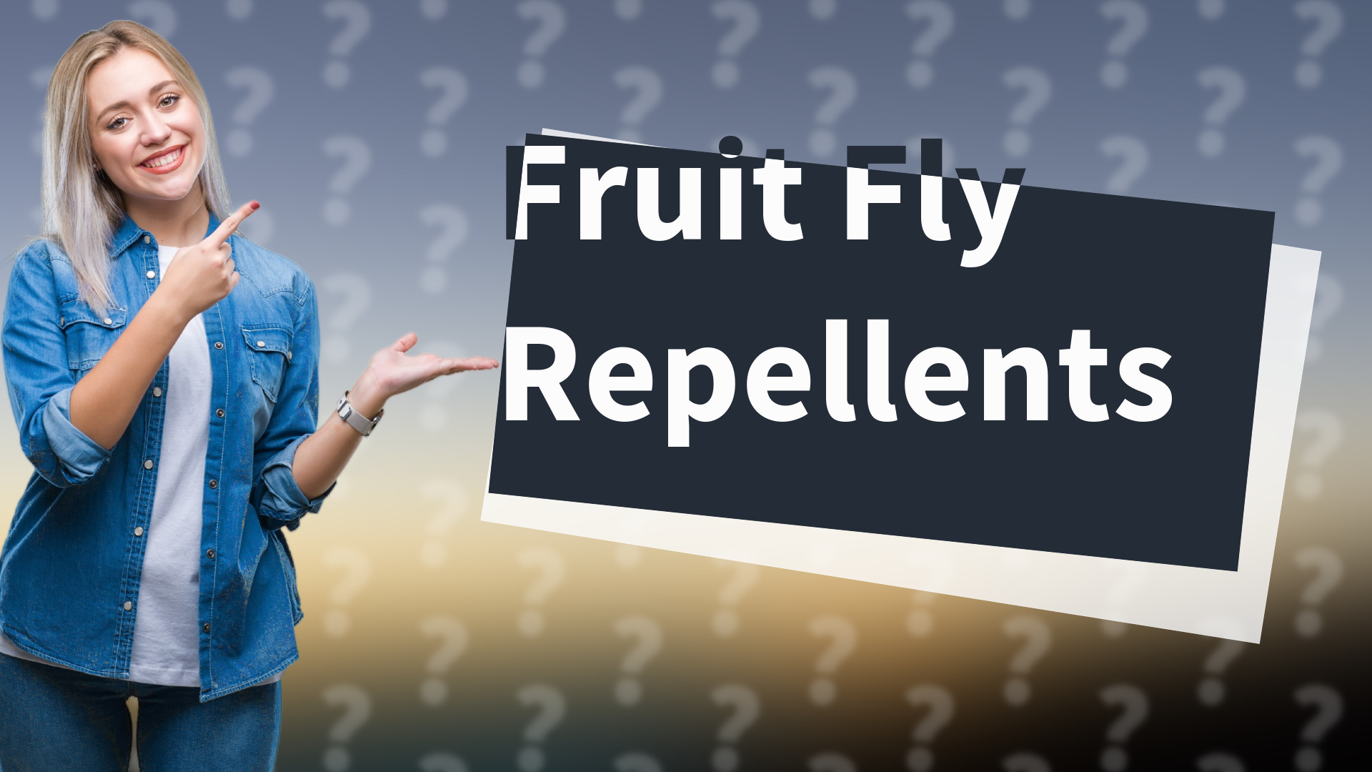 Fruit Fly Repellents