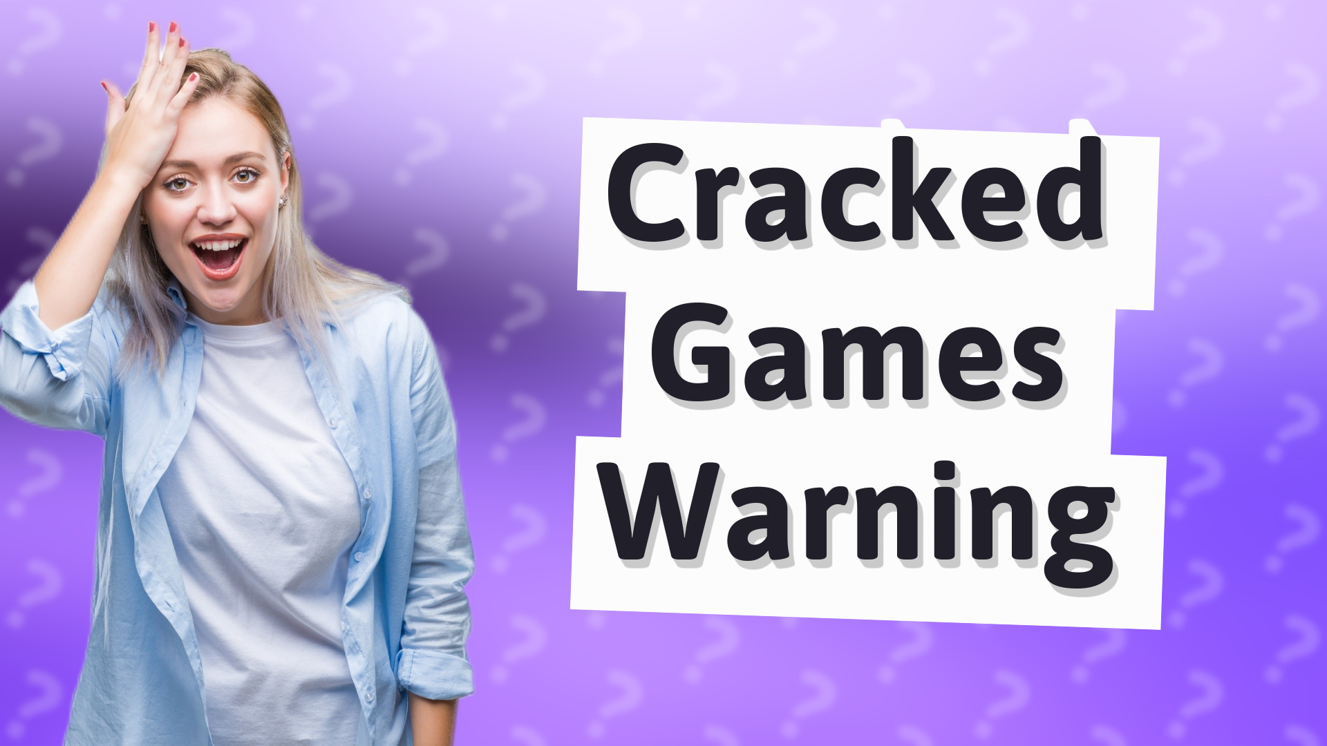 Cracked Games Warning