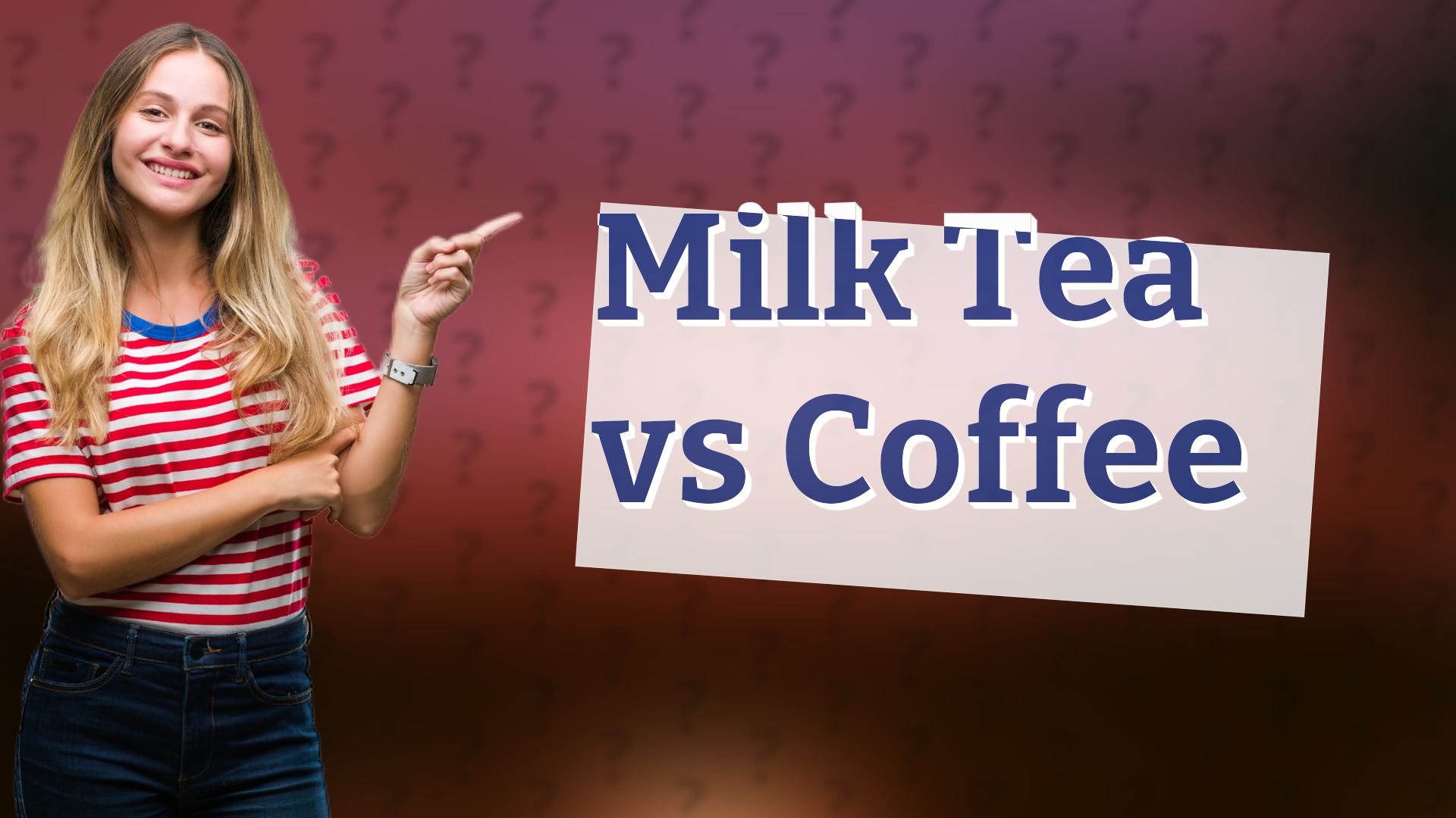 Milk Tea vs Coffee