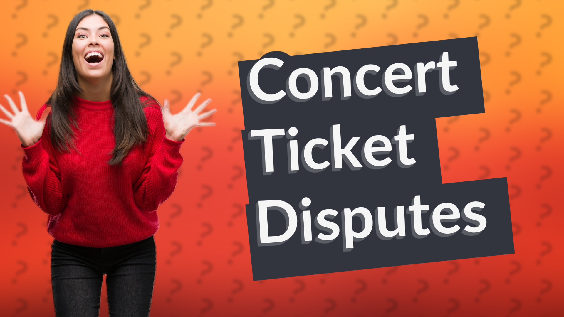 Concert Ticket Disputes