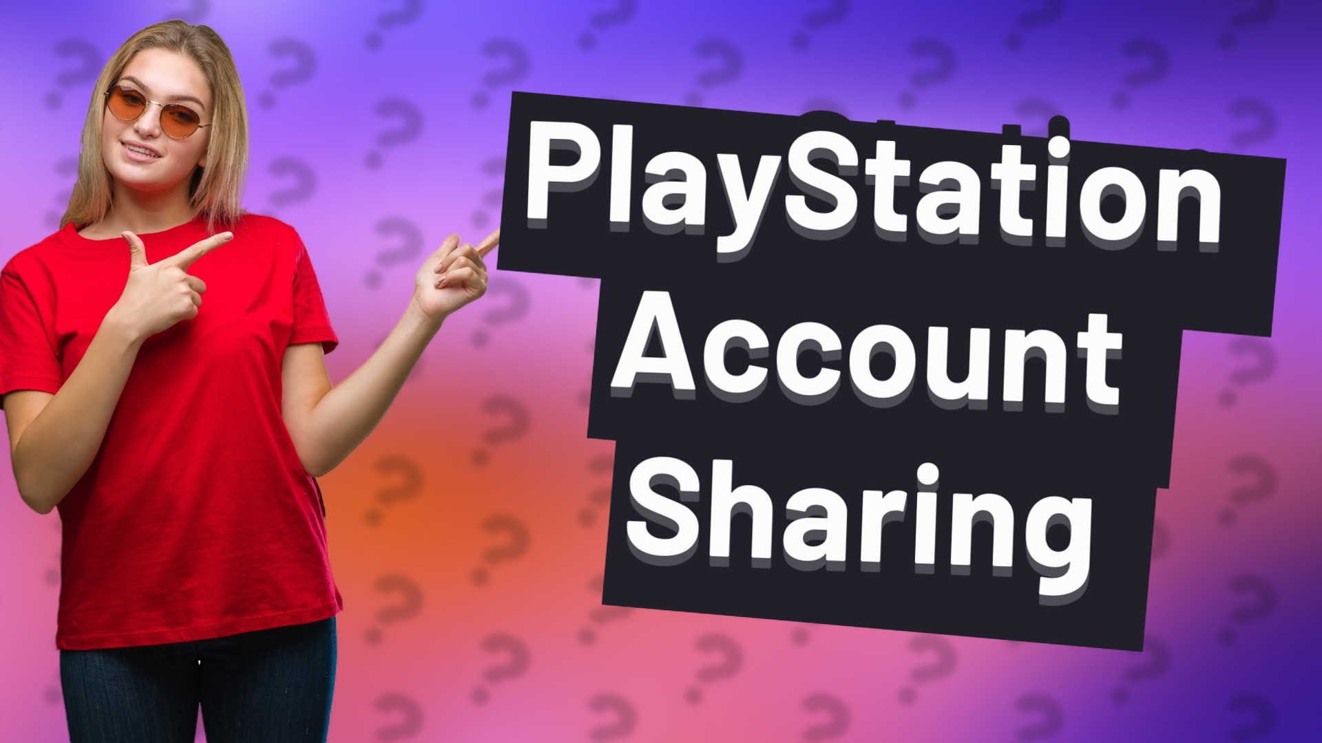 PlayStation Account Sharing