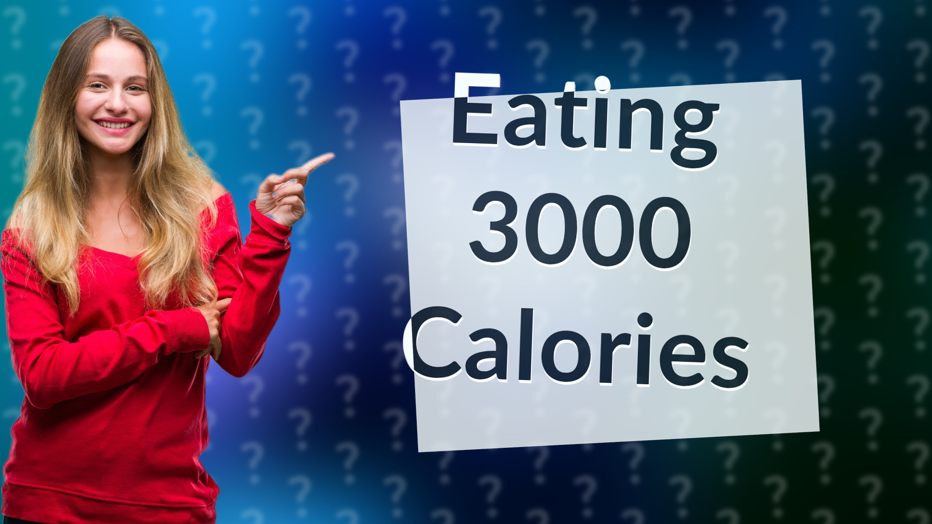 Eating 3000 Calories