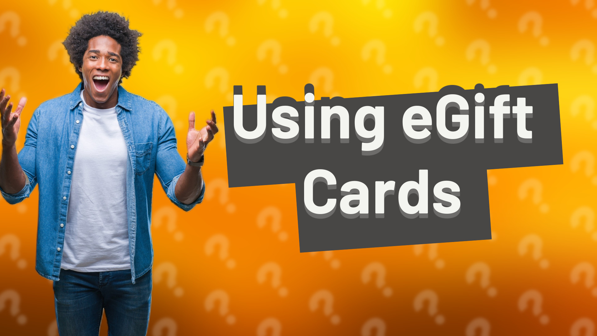 Using eGift Cards