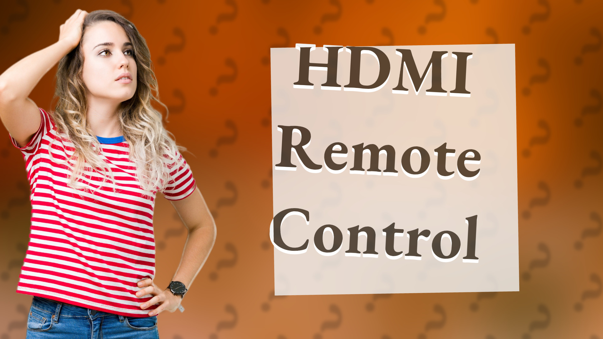 HDMI Remote Control