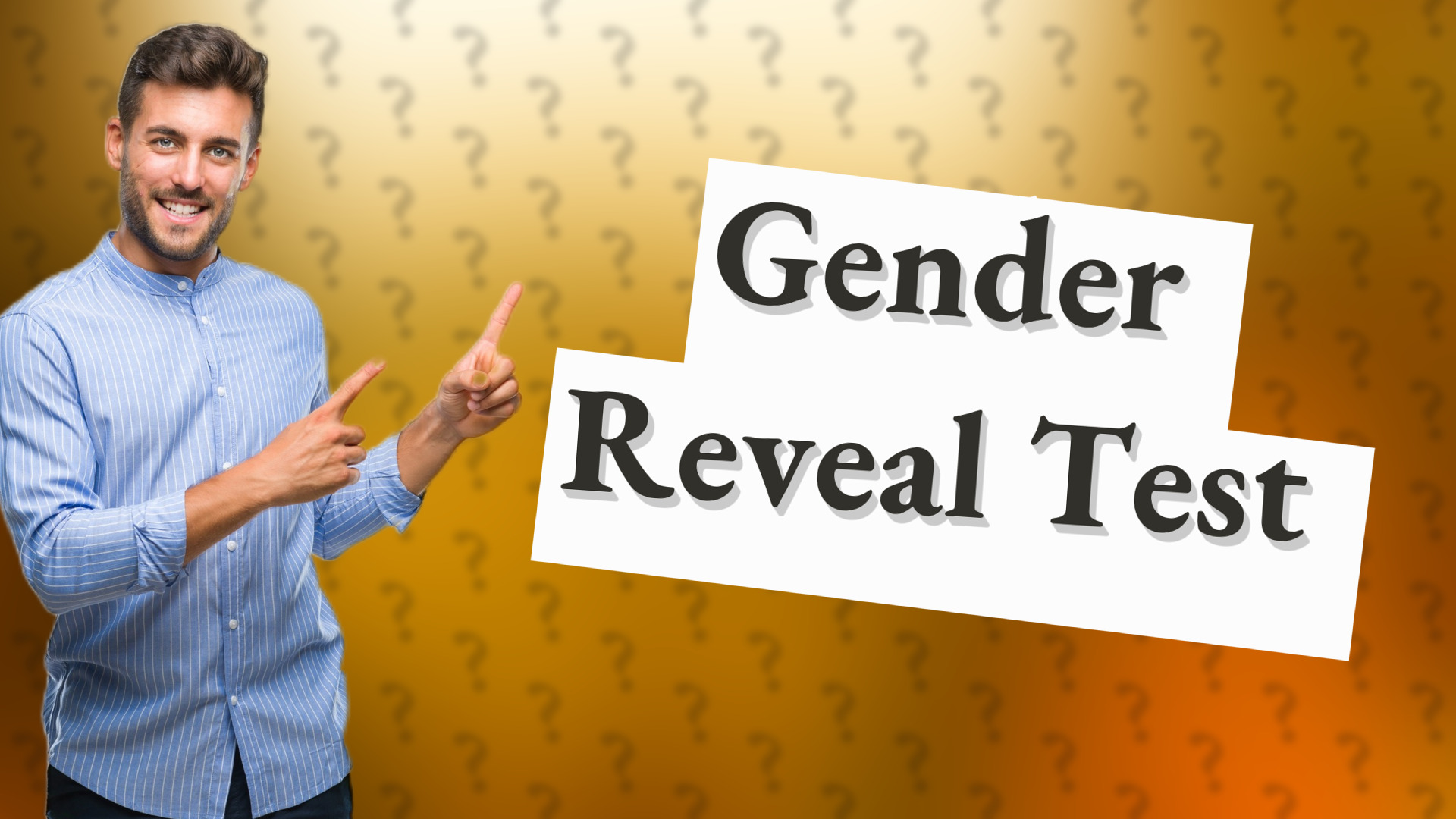 Gender Reveal Test