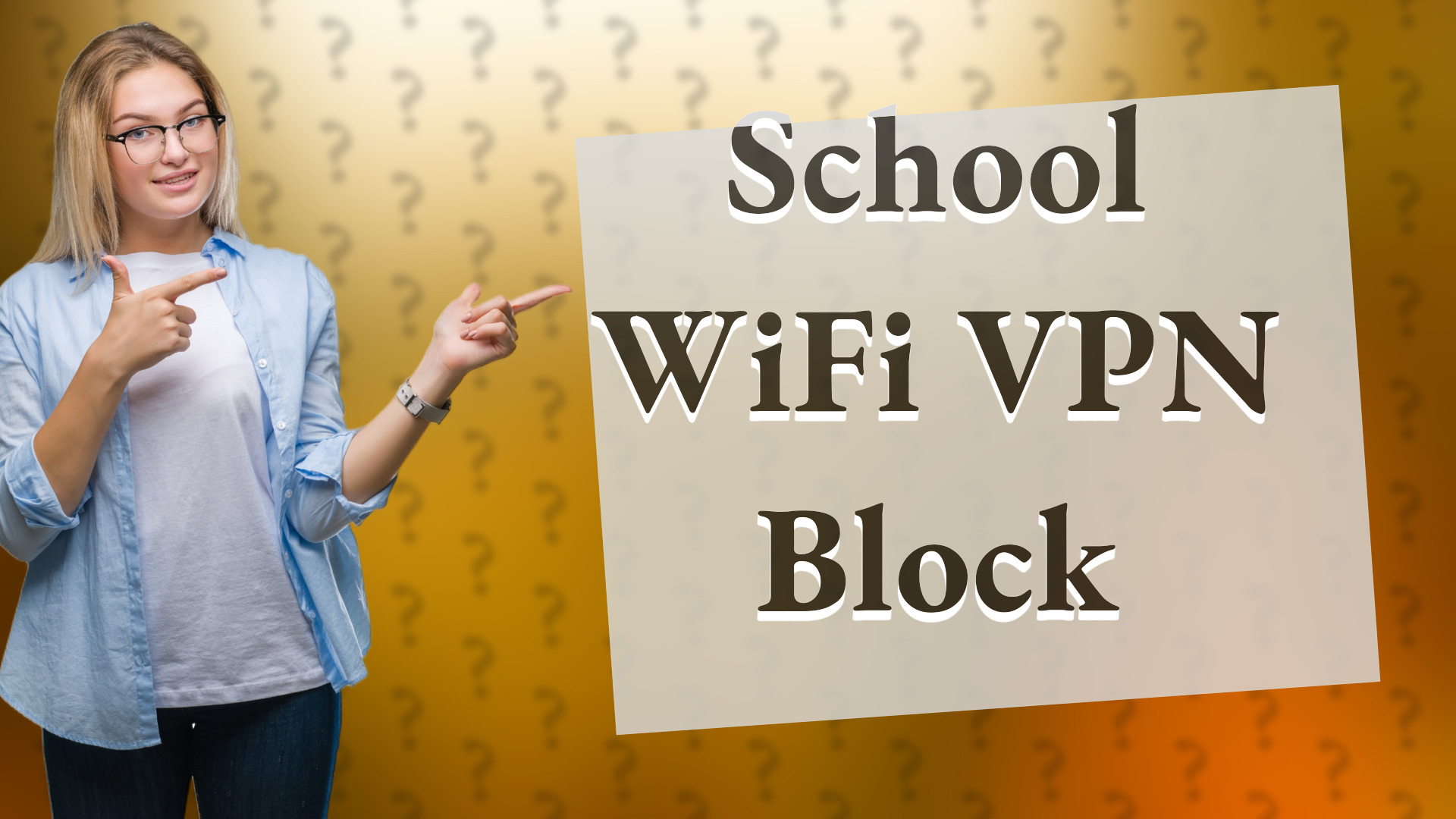 School WiFi VPN Block