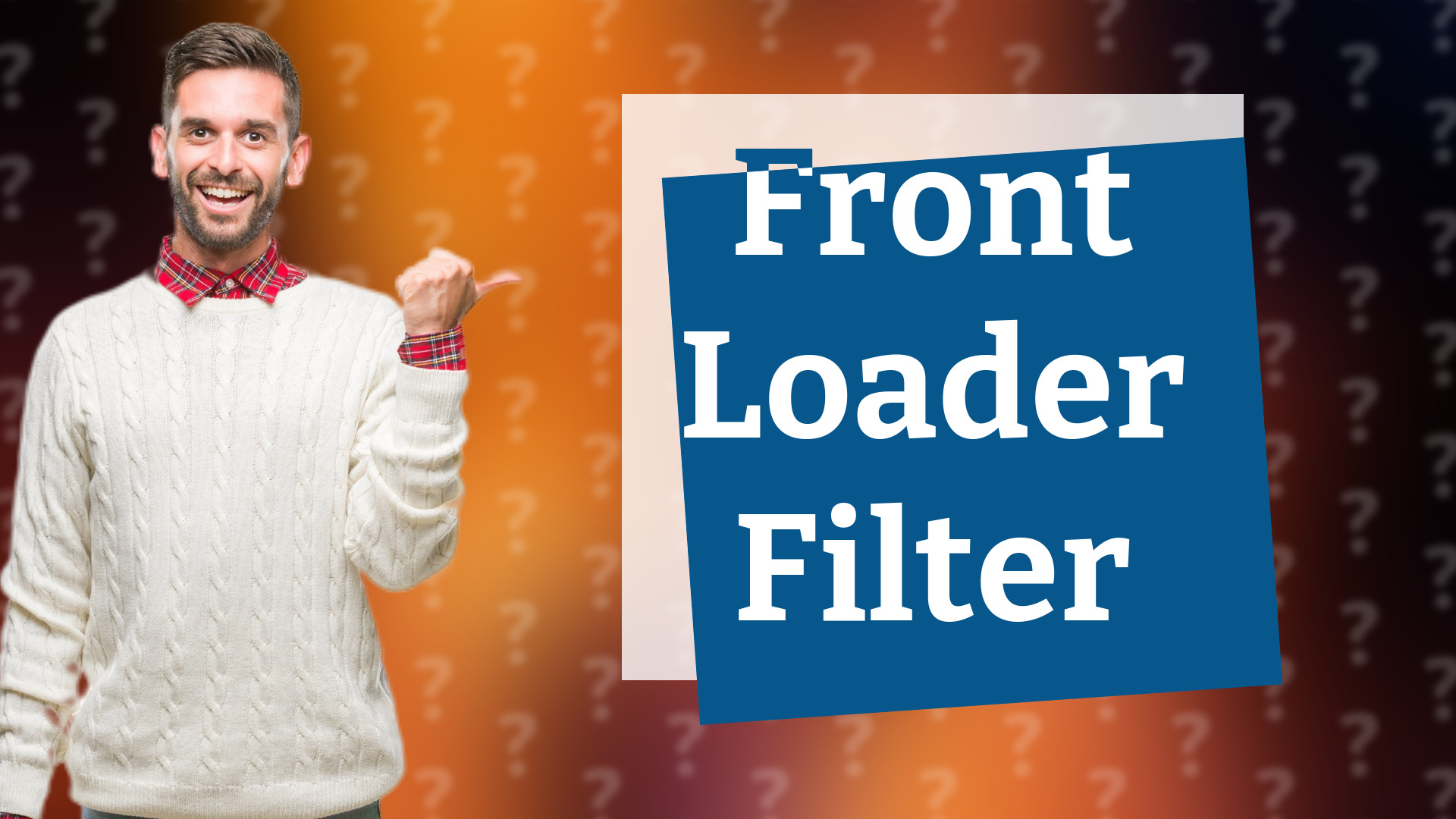 Front Loader Filter