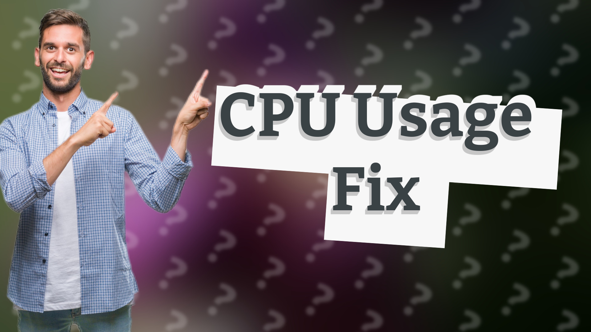 CPU Usage Fix