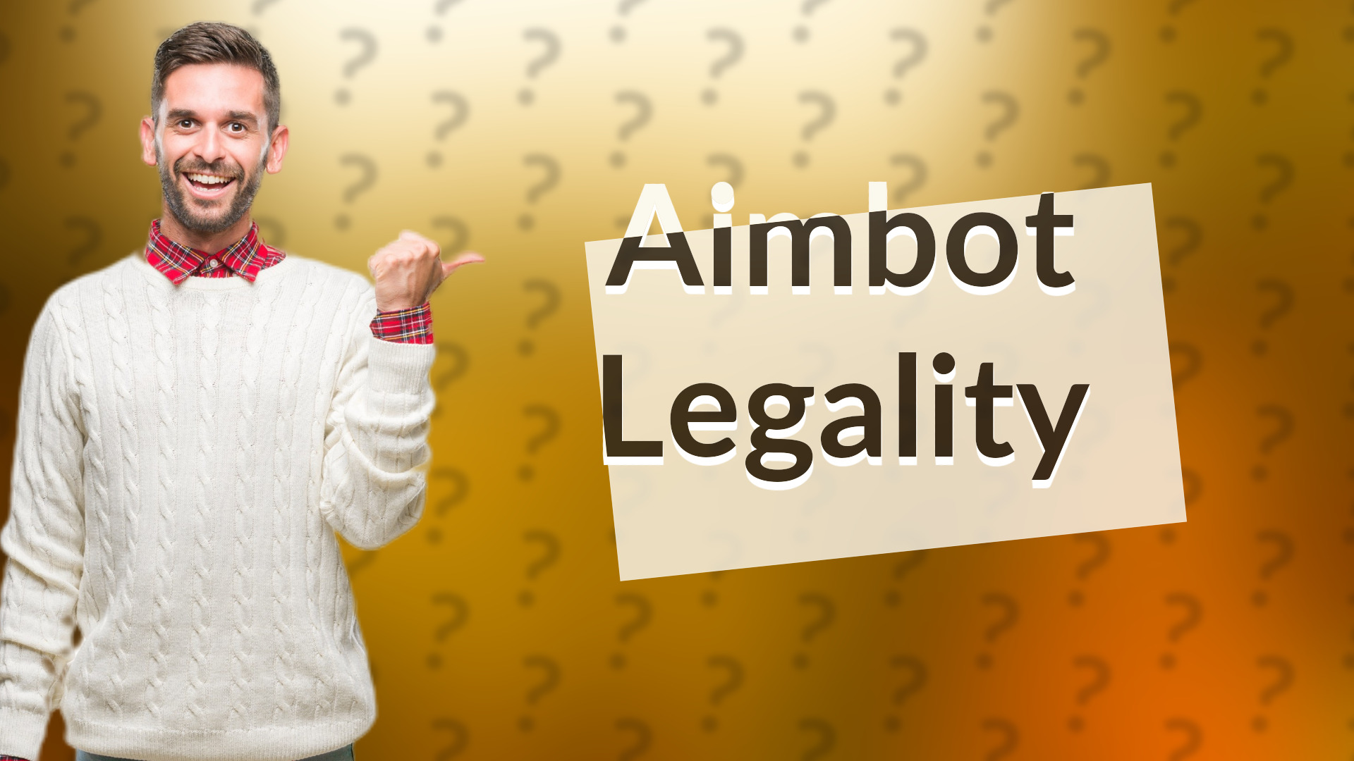 Aimbot Legality