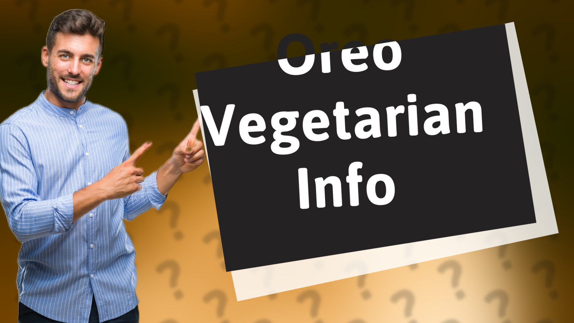 Oreo Vegetarian Info