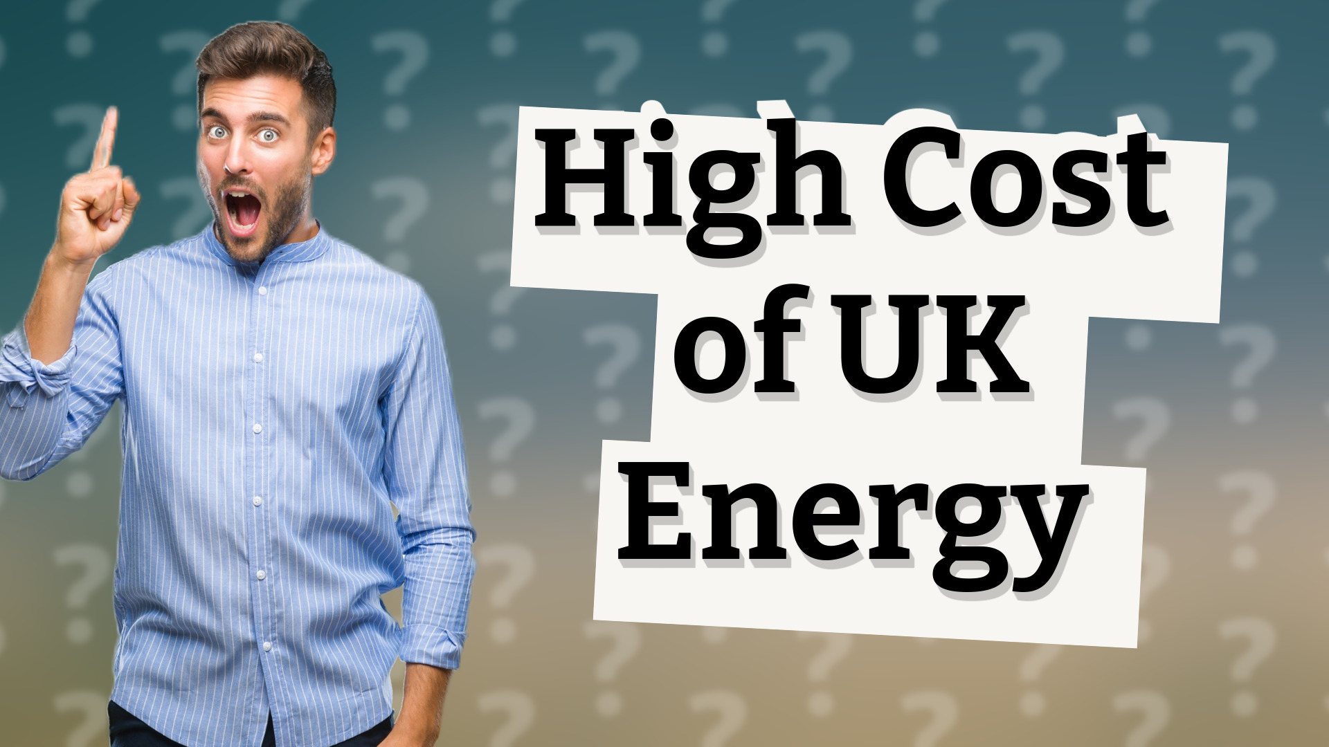High Cost of UK Energy