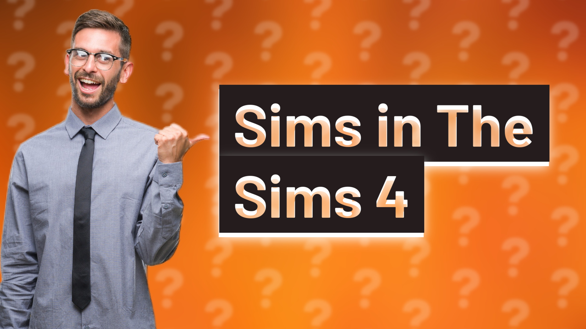 Sims in The Sims 4