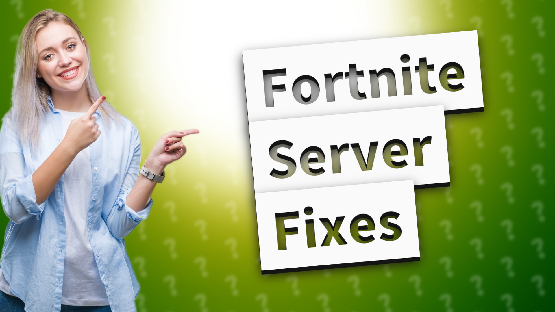 Fortnite Server Fixes