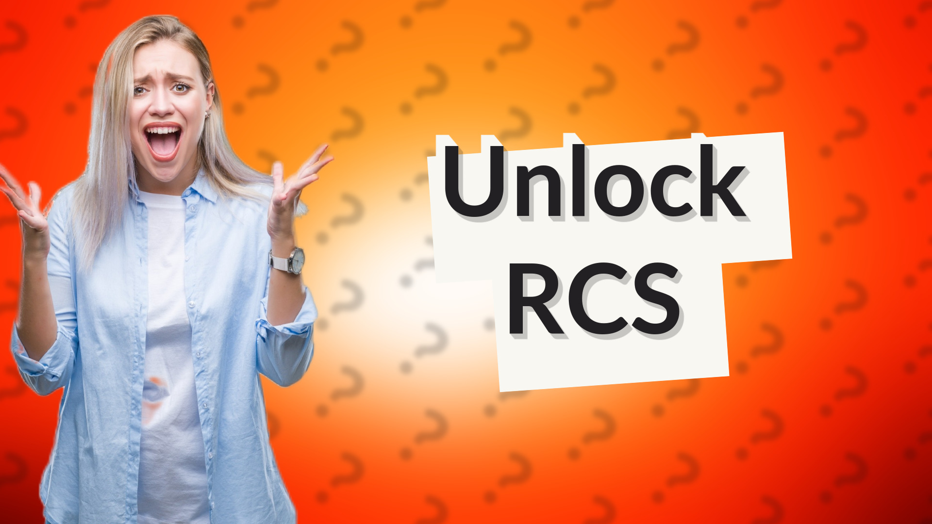 Unlock RCS