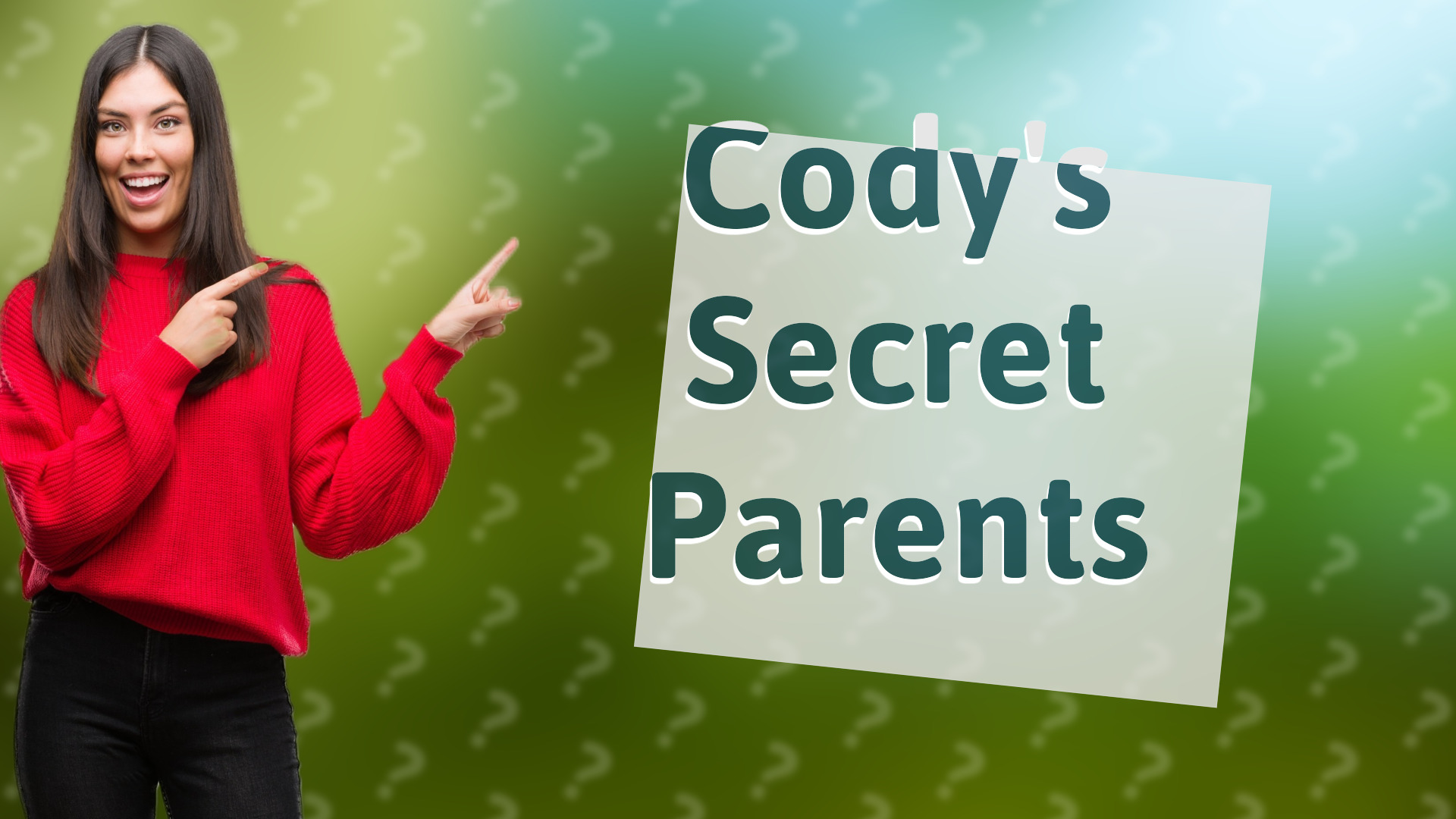 Cody's Secret Parents