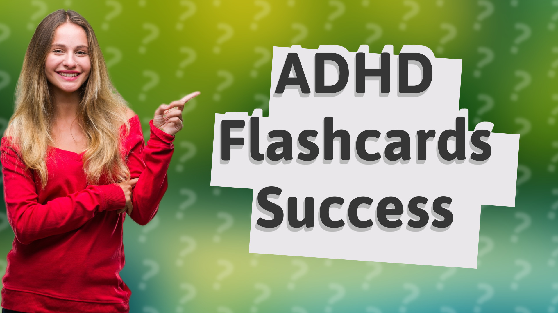ADHD Flashcards Success