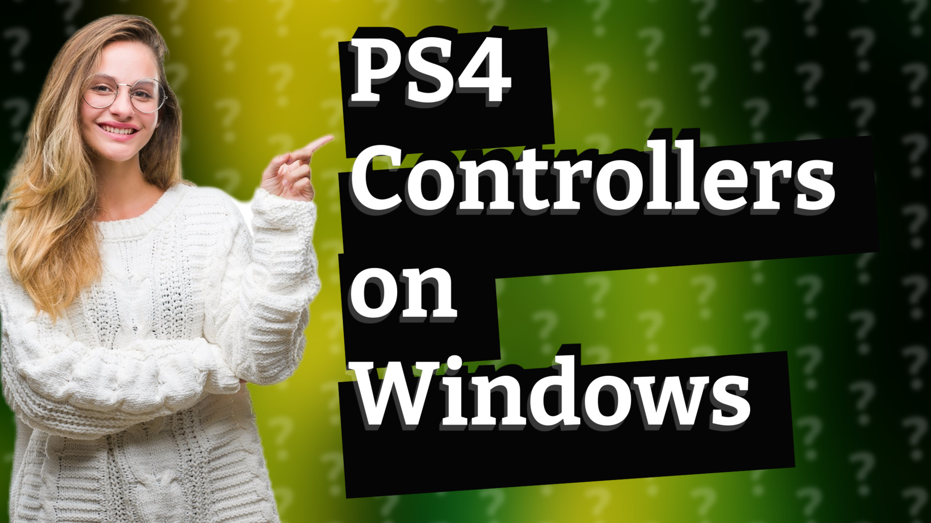 PS4 Controllers on Windows