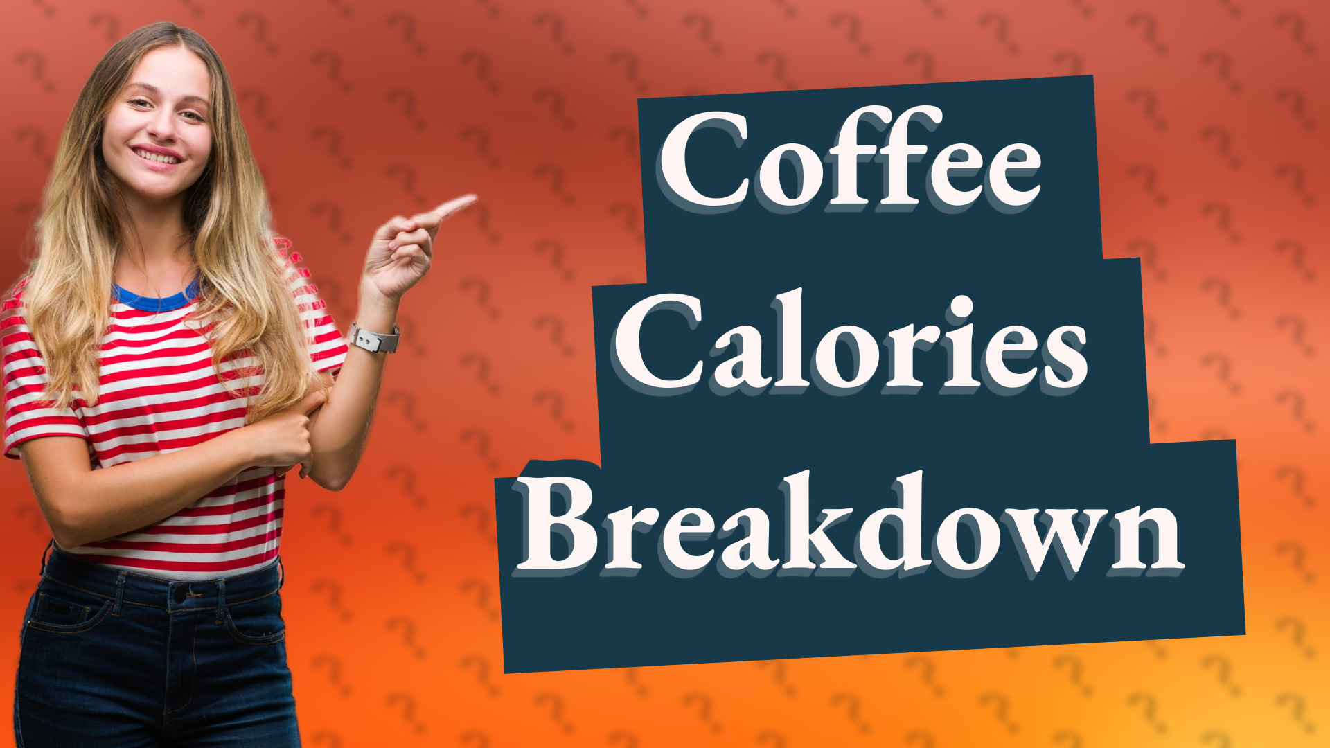 Coffee Calories Breakdown