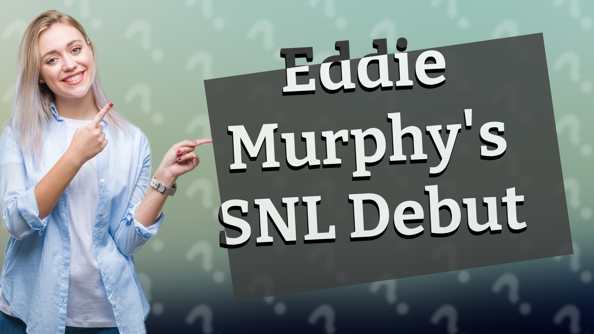 Eddie Murphy's SNL Debut