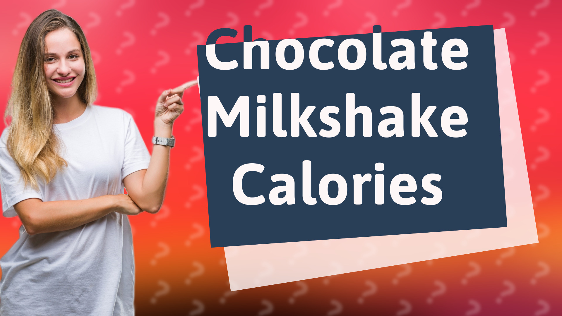 Chocolate Milkshake Calories