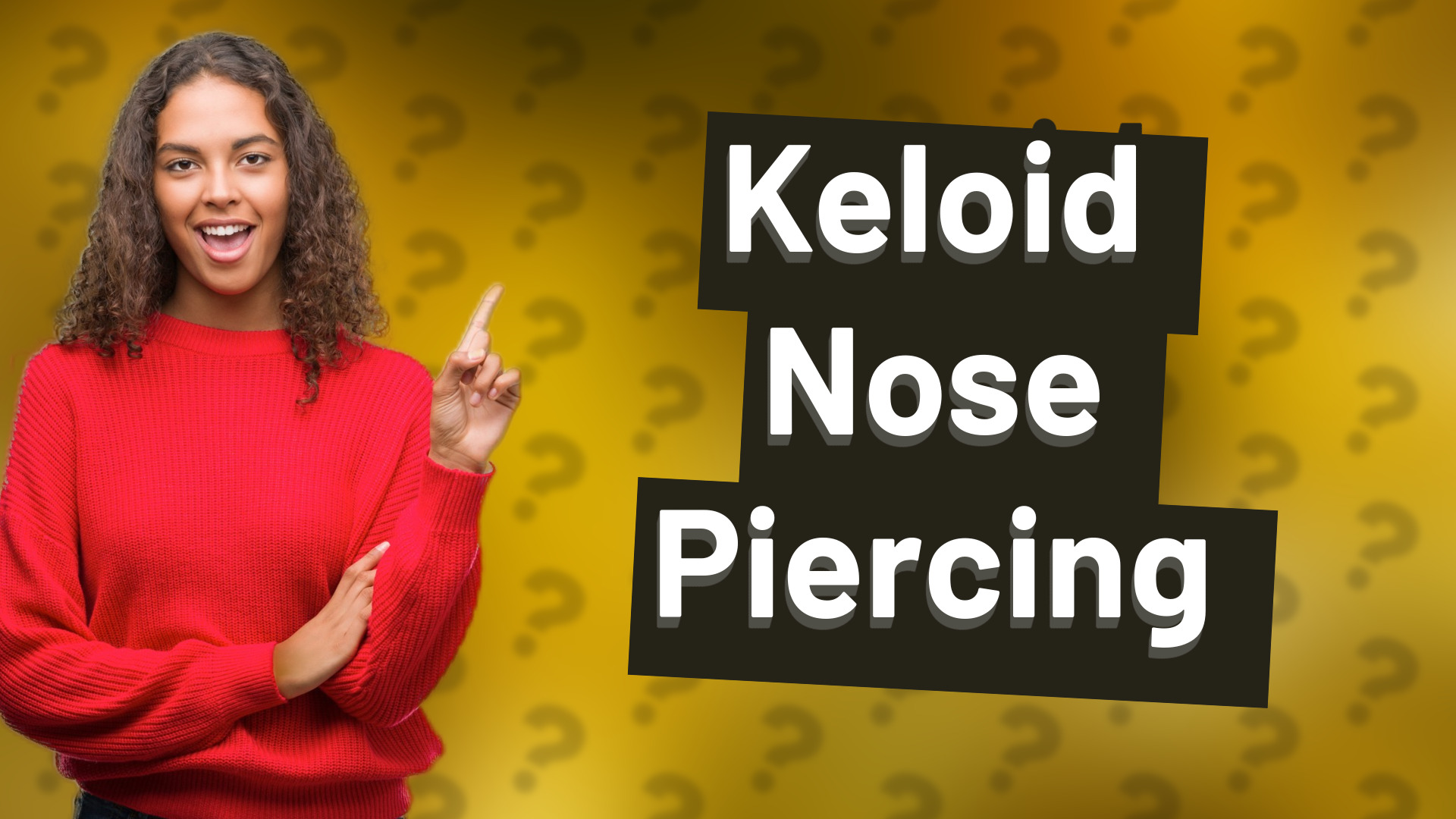 Keloid Nose Piercing