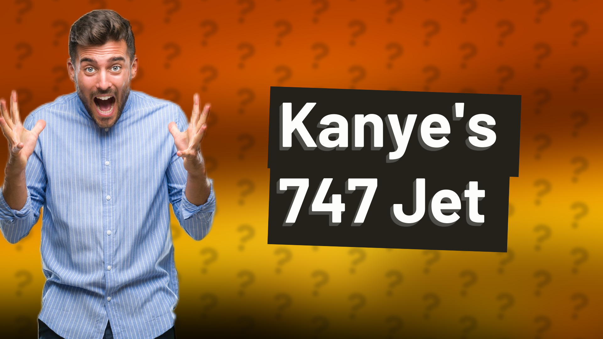 Kanye's 747 Jet