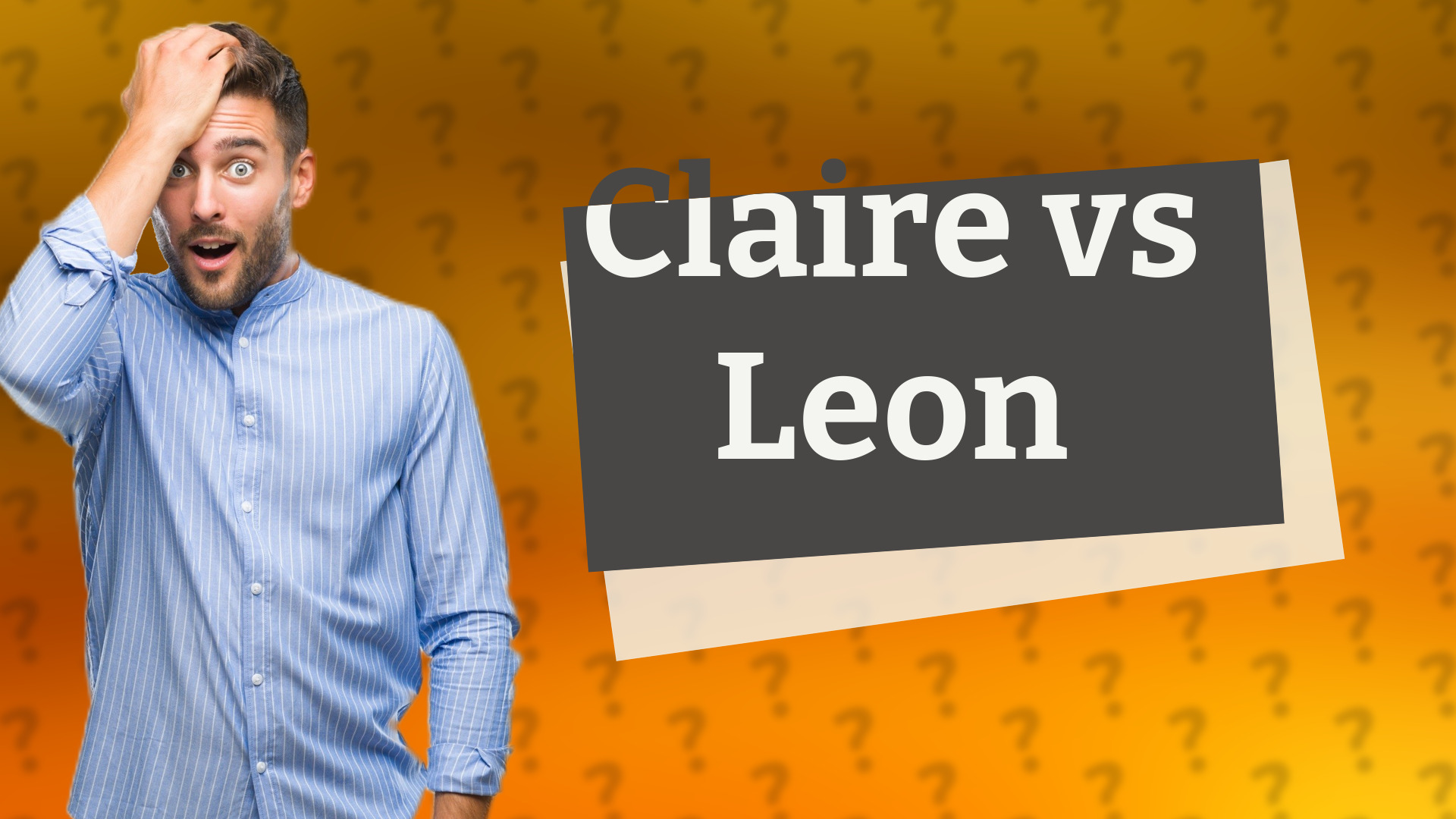 Claire vs Leon