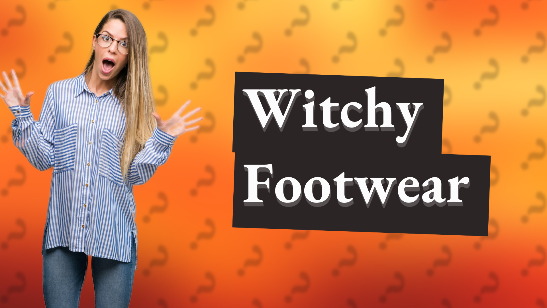 Witchy Footwear